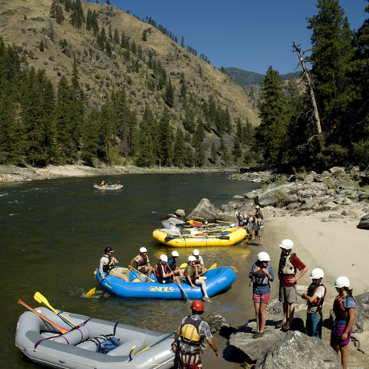 Salmon Backpacking And Rafting