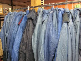 NOLS Rocky Mountain is ready to issue students Dacron jackets to keep them warm in the harsh winter environments!  NOLS Rocky Mountain is ready to issue students Dacron jackets to keep them warm in the harsh winter environments!