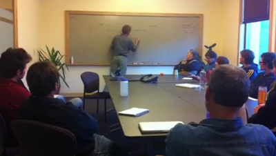 John K. Leading Discussion on Problem Solving