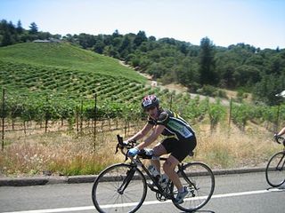 Daniella Biking at Vineman