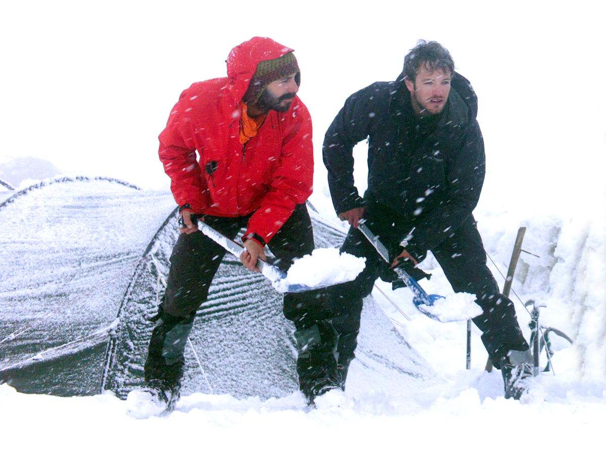 Shoveling Snow to Stay Warm