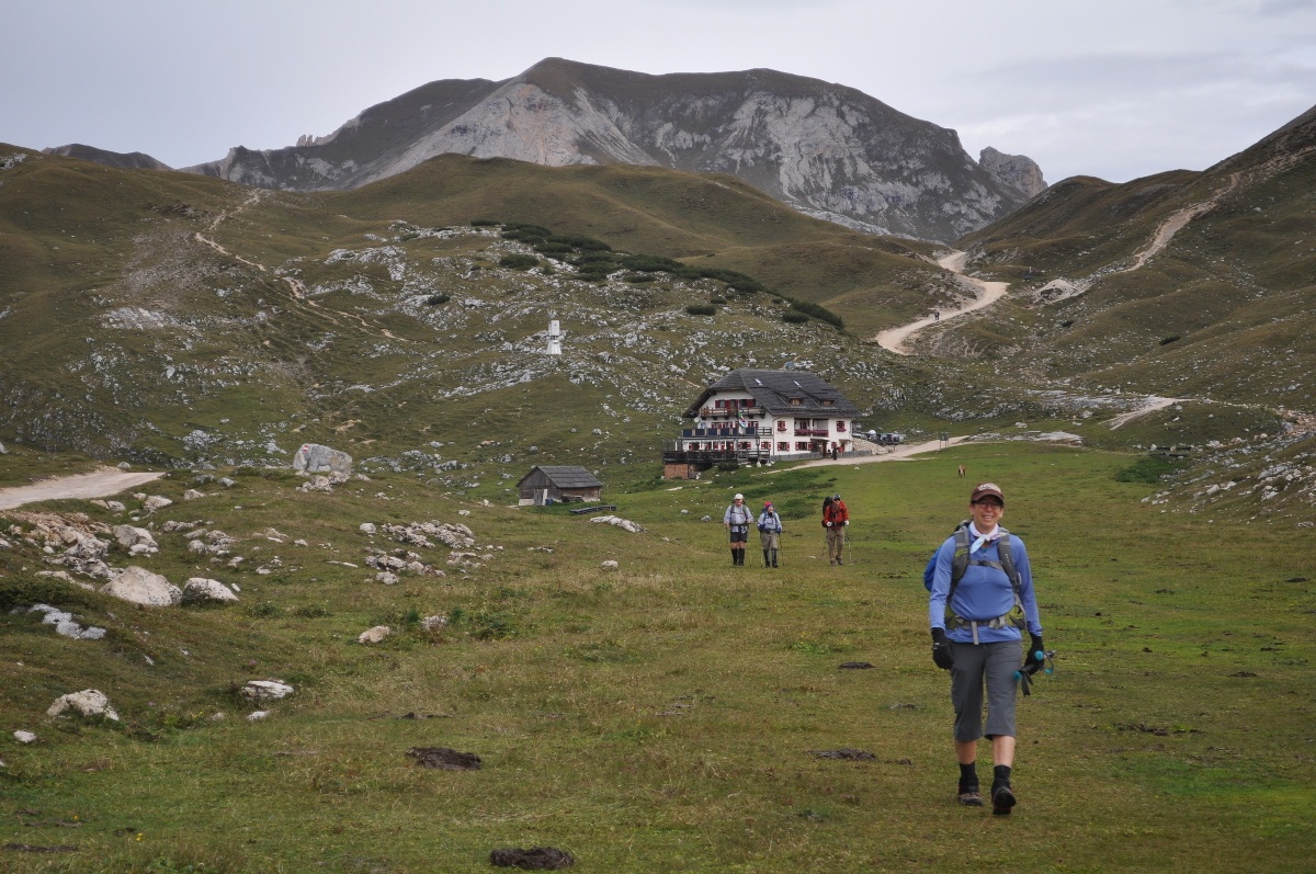 Kate hiking in Italy Kate hiking in Italy