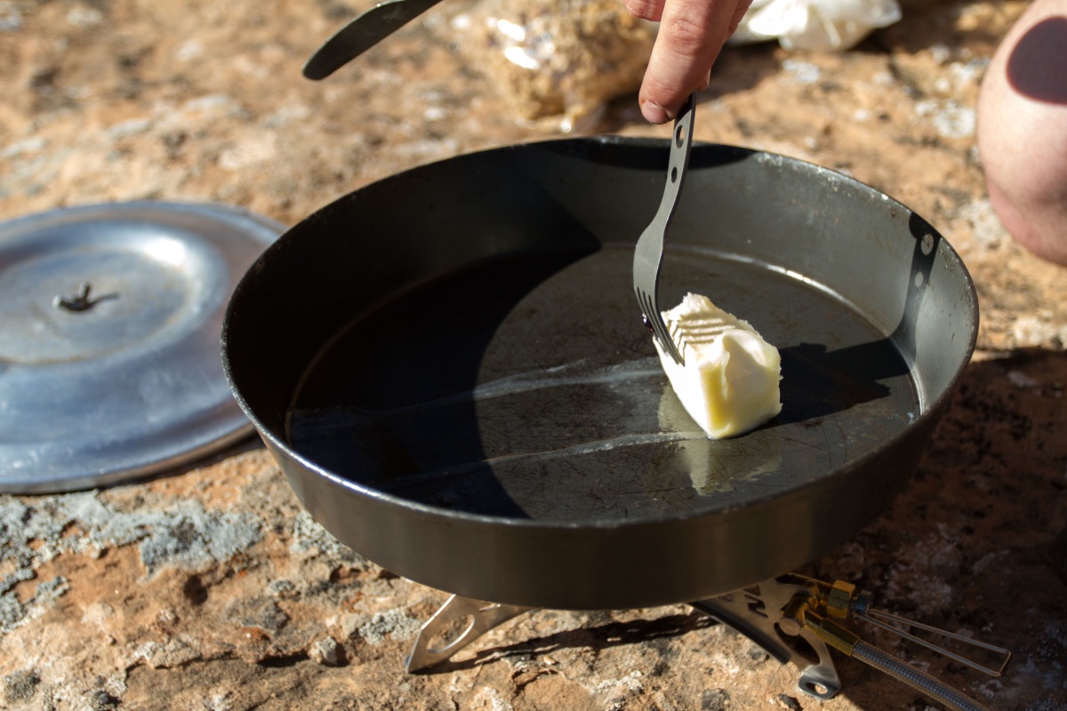 Camping cooking utensils
