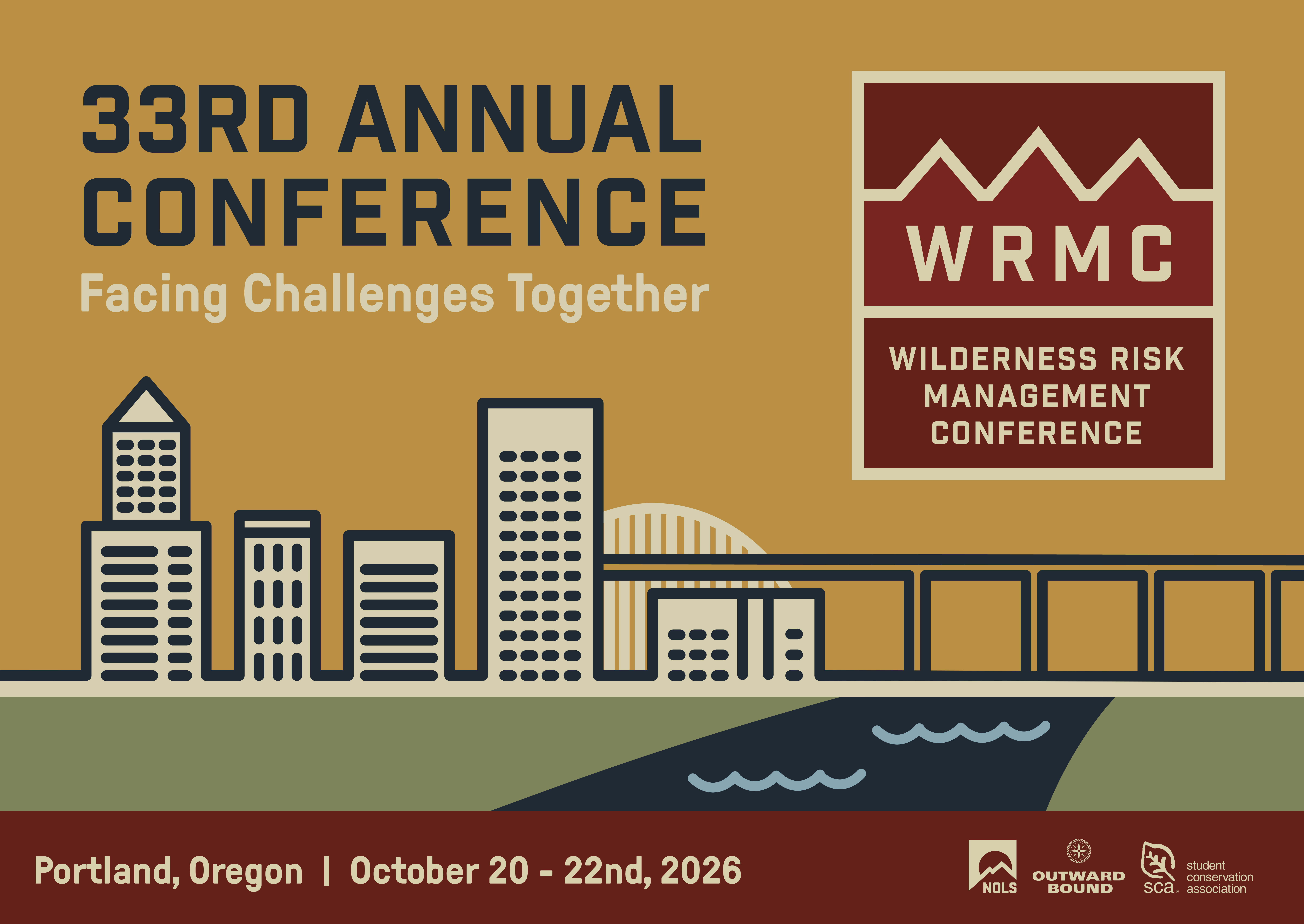 33rd annual WRMC conference in Portland, Oregon October 20-22nd, 2026