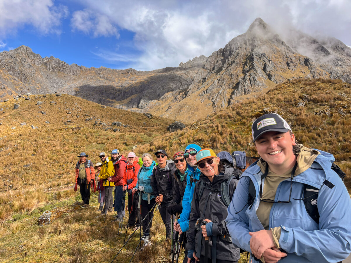 Backpacking group